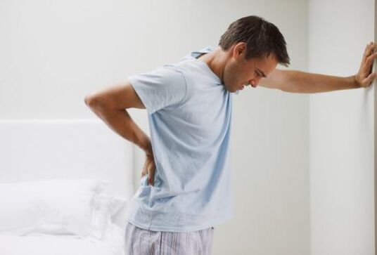 bolesti v dolnej časti chrbta u mužov